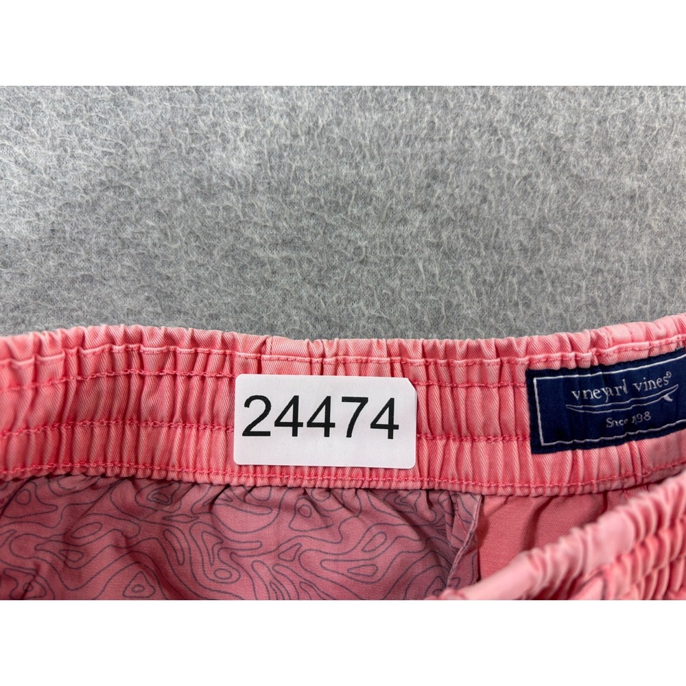 Vineyard Vines Vintage Casual Beach Townie Shorts (Men's Medium) Pink - 7" - Picture 5 of 11